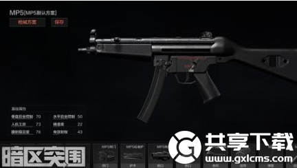 暗区突围MP5多少钱-暗区突围MP5新手武器推荐