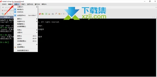 Xshell怎么关闭标准按钮 Xshell标准按钮关闭方法