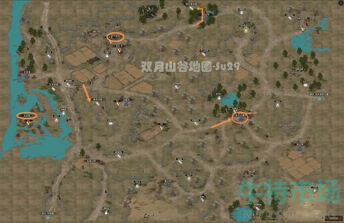 《部落与弯刀》2022年最新双月山谷地图资源一览